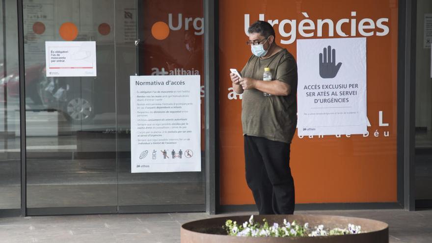 Accés a urgències de l&#039;Hospital de Sant Joan de Déu de Manresa |