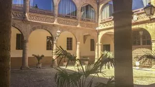 Piden reponer las palmeras del claustro de la Hospital de la Piedad de Benavente