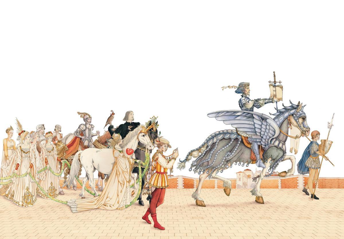 Desfile del Tirant según Manuel Boix.