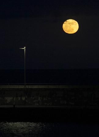 La Superluna en Tenerife, diciembre de 2017