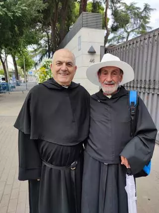 "Os llevo en el corazón": el prior de los agustinos de Puerto de la Cruz se reunió con el papa León XIV y 250 frailes en Madrid