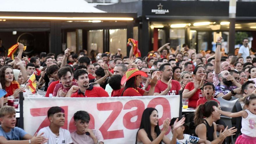 Dónde ver el España - Portugal en Murcia: pantallas gigantes, bares...