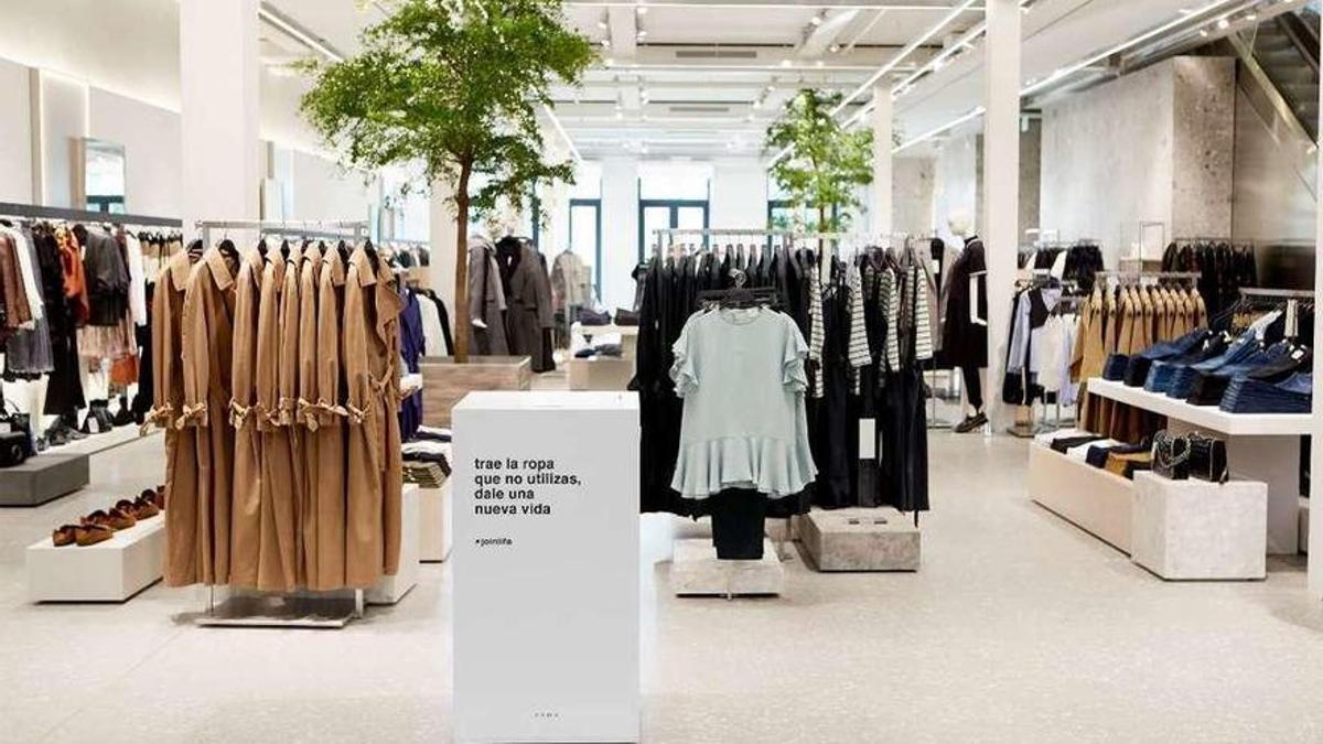 Por qué Zara abrirá una plataforma de ropa de segunda mano