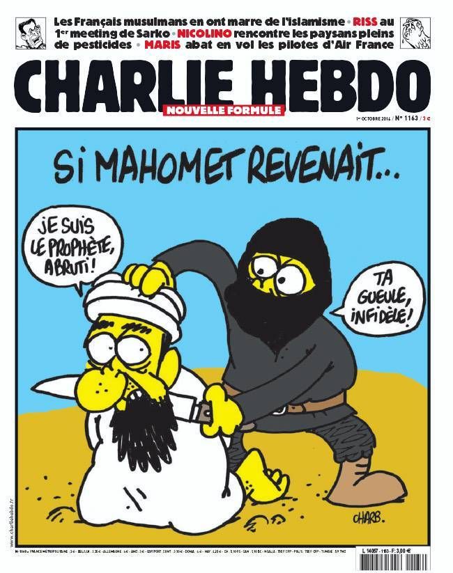 Sátira de las portadas del 'Charlie Hebdo'