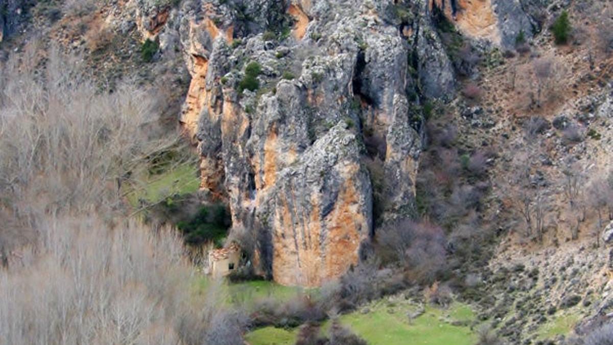 Paraje del barranco del río Dulce.