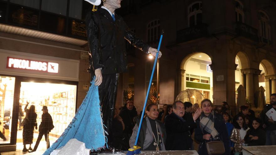 El Meco estrena el Entroido en Vigo: pélets y Rueda, en la diana