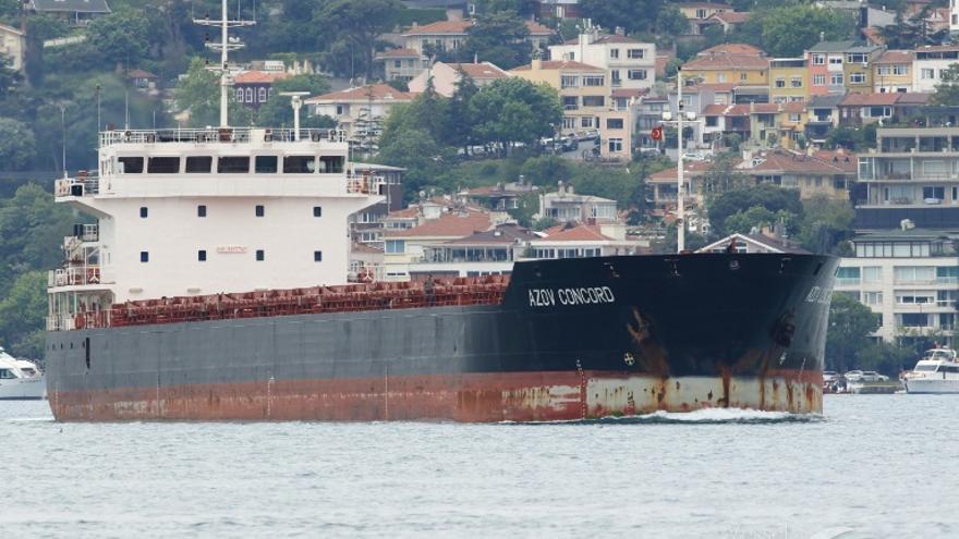 Rechazan la entrada al puerto de Cartagena a un buque con mercancía rusa
