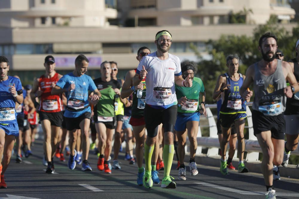 Las mejores imágenes del Maratón Valencia 2019