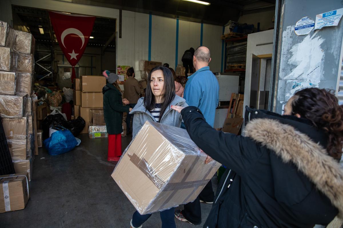 Voluntarios de Barcelona envían ayuda a las victimas terremoto de Turquía