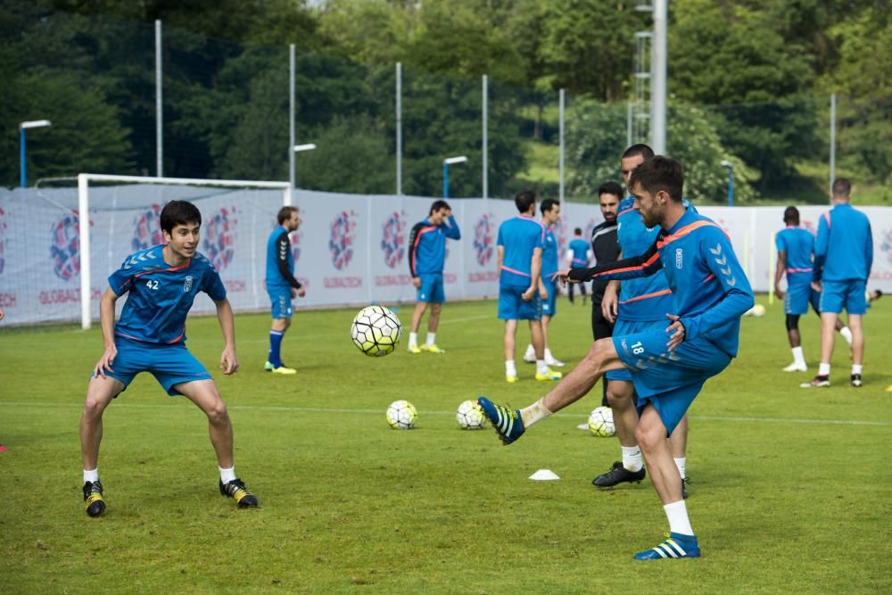 Entrenamiento del Real Oviedo