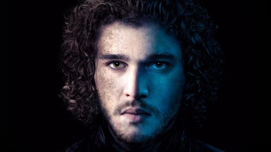 Jon Nieve, en el cartel de la tercera temporada.