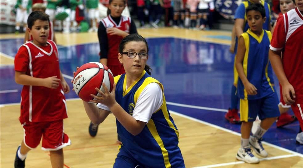 Día del Minibasket en el Príncipe Felipe