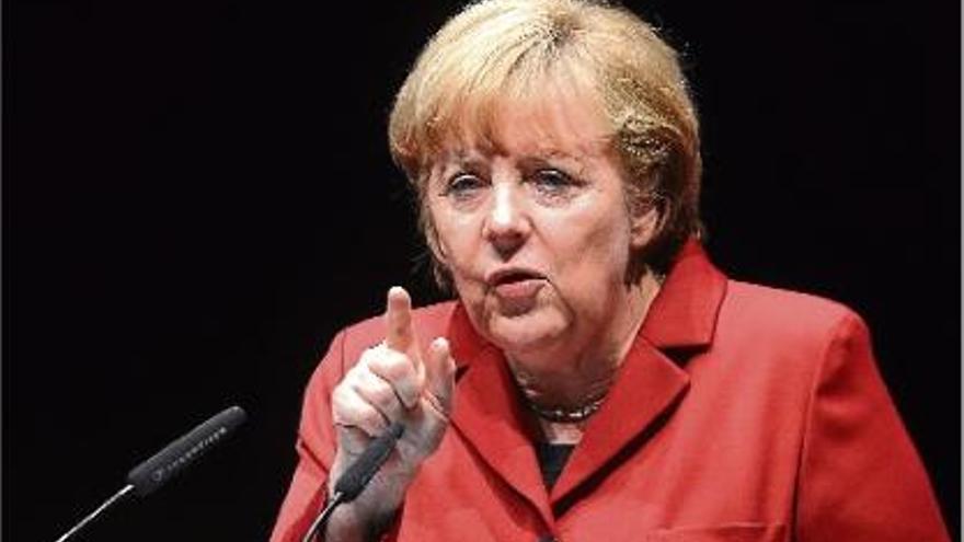 Angela Merkel es troba en la seva quota màxima de popularitat.