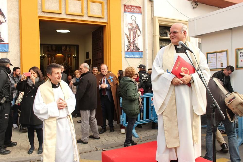 Bendición de San Antón en Murcia