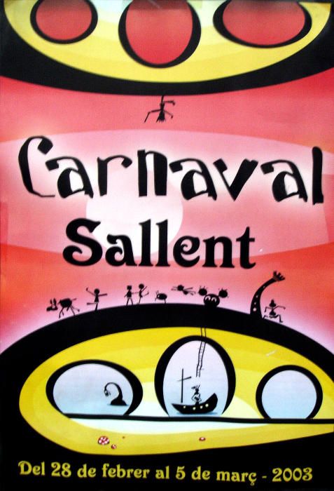 Tots els cartells del Carnaval de Sallent