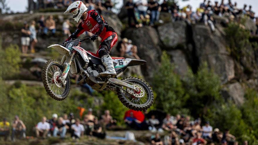 El piloto de Ibiza Elías Escandell finaliza décimo el GP de Suecia en el Europeo de motocross