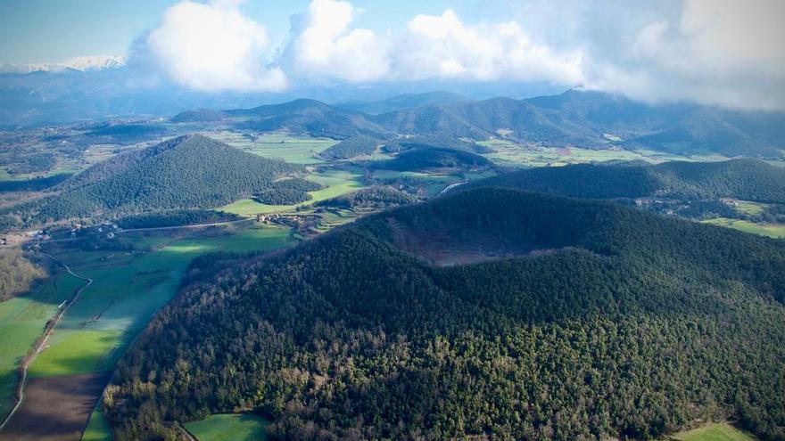 Les erupcions volcàniques més recents de la península Ibèrica van tenir lloc a la Garrotxa, segons un estudi