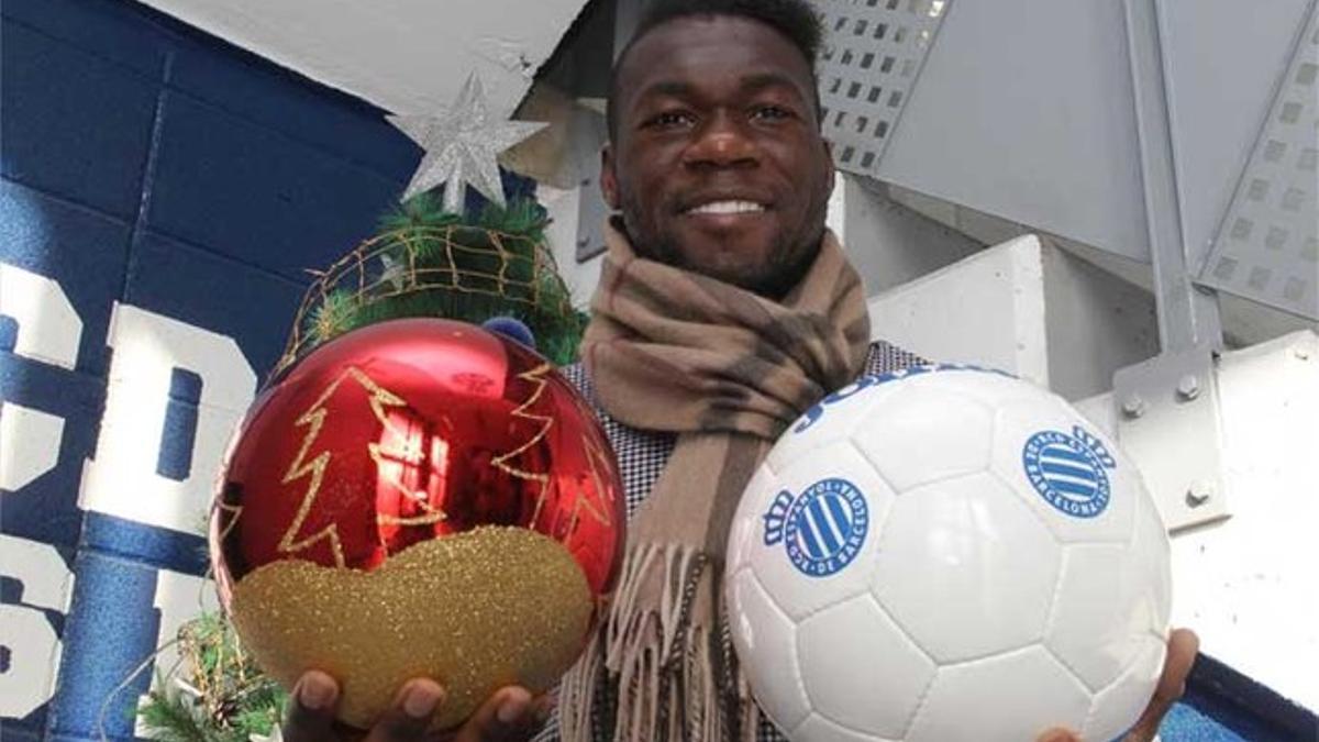 Caicedo, listo para el 2016 del Espanyol