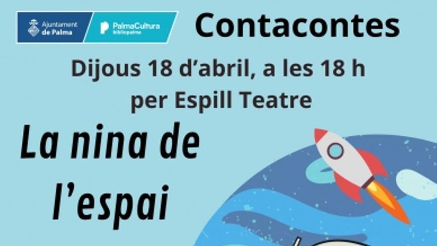 Contacontes: La nina de lespai, a càrrec dEspill Teatre