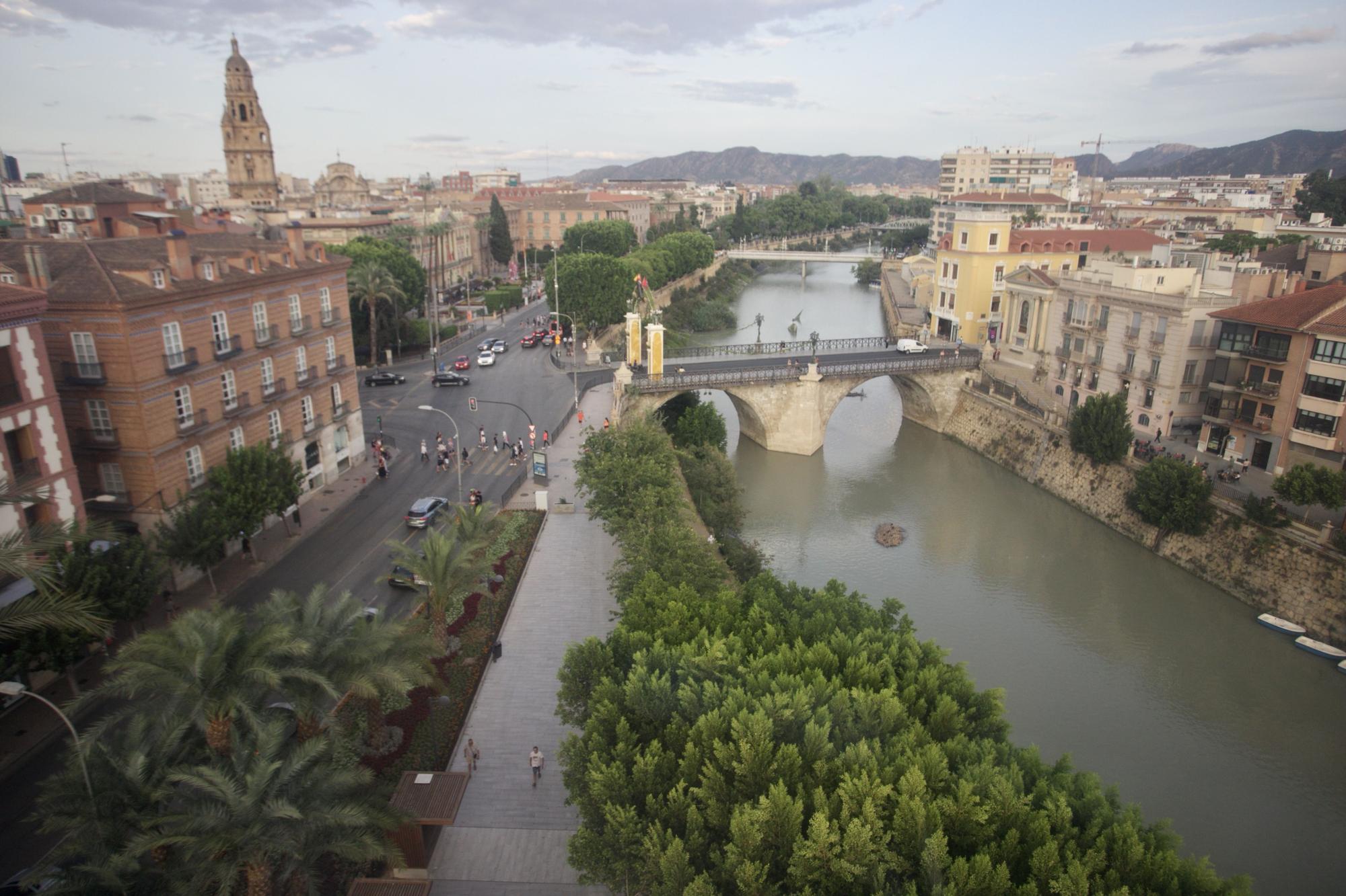 Las vistas de la noria de Murcia