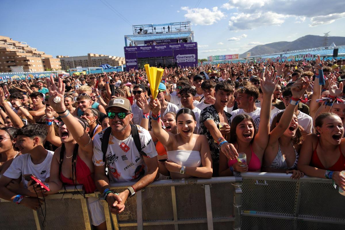 Las mejores imágenes del Reggaeton Beach Festival de Orpesa