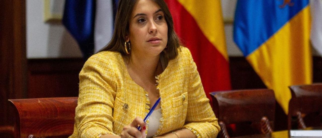 Rosario González, concejala del Instituto Municipal de Acción Social de Santa Cruz de Tenerife.