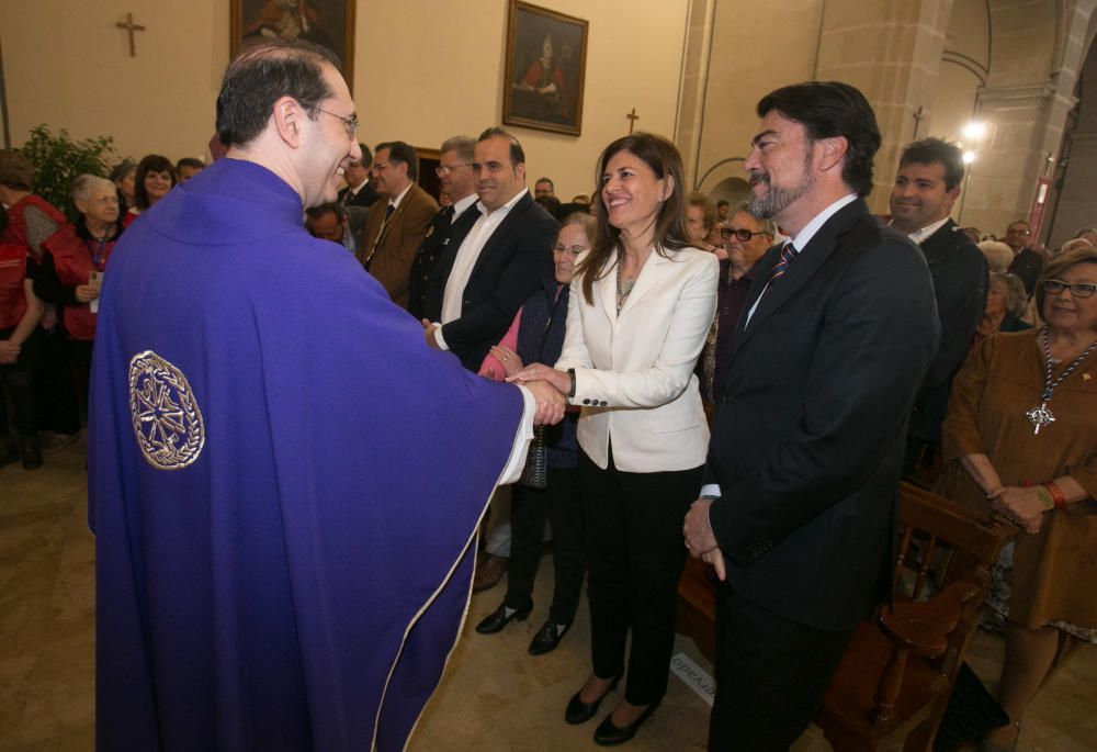 El obispo de la Diócesis de Orihuela-Alicante, Jesús Murgui, ha presidido la Santa Misa Jubilar.