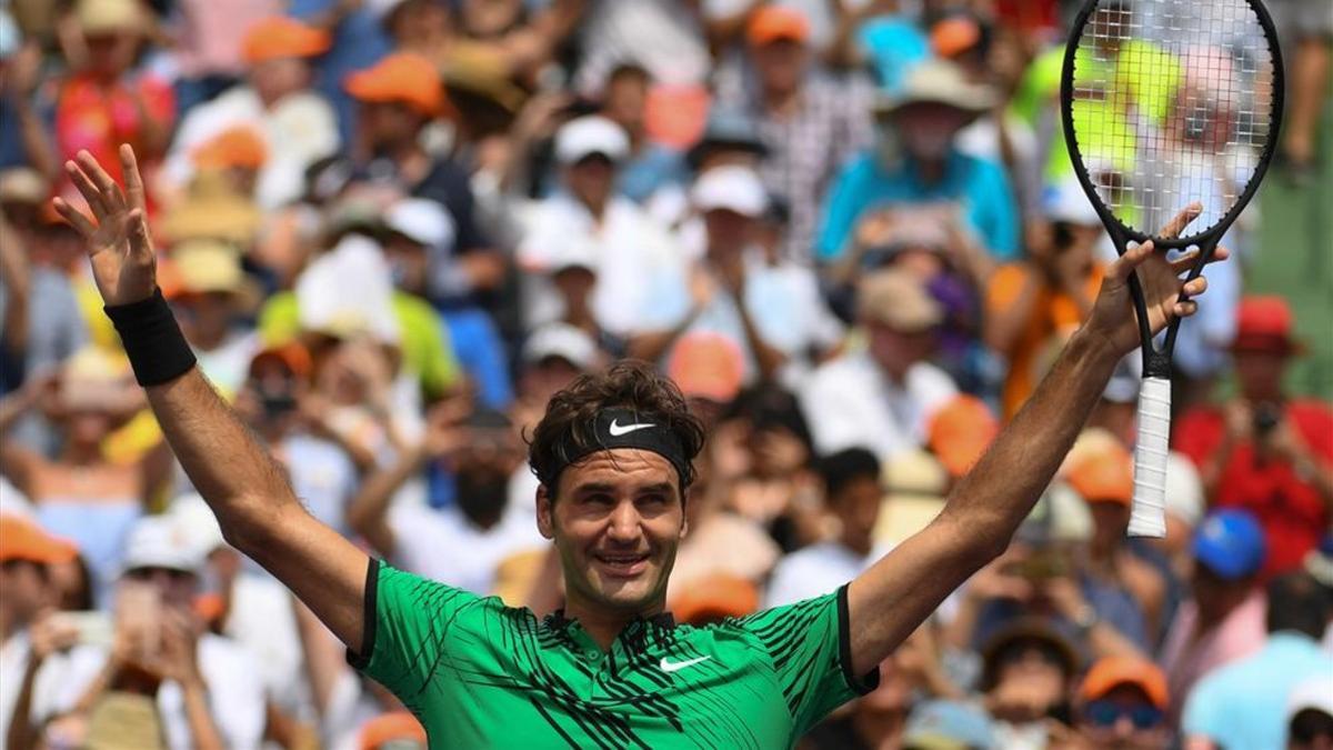 Roger Federer está jugando mejor ahora que cuando tenía 25 años