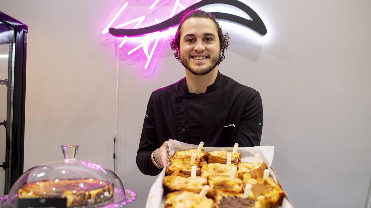 Álvaro Holgado, de la pastelería Chef Alia.