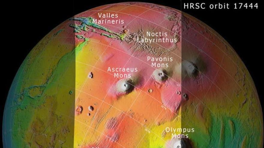 La ESA celebra los 15 años de la misión ‘Mars Express’