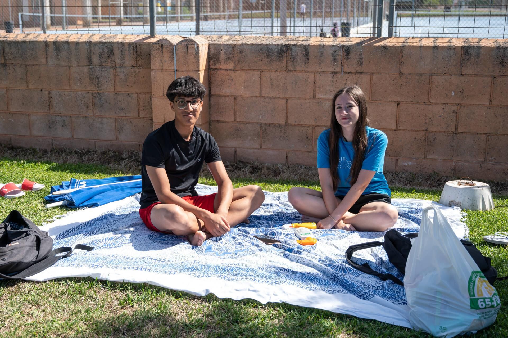 Primer día de baños en las piscinas de Badajoz