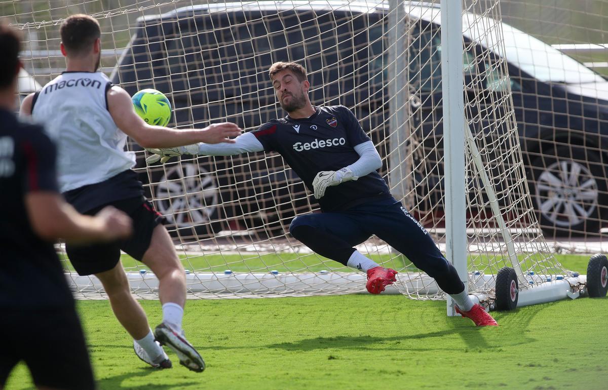 Entrenamiento del Levante UD de hoy