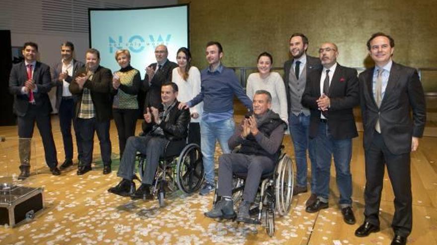 Los protagonistas de la gala celebrada en el ADDA, que se llenó ayer con más de 1.300 personas en el sexto Encuentro NOW.