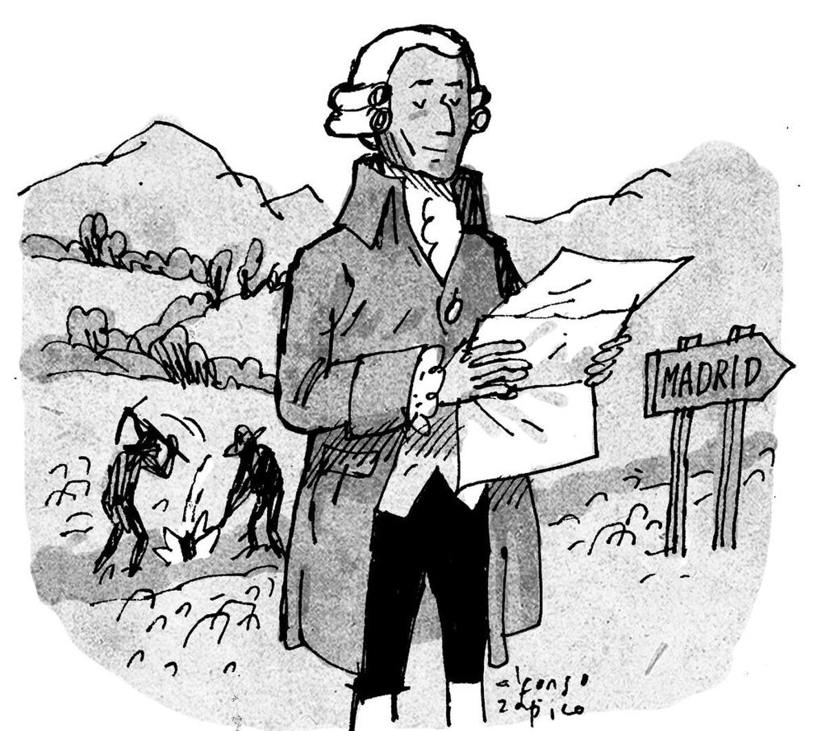 Jovellanos sobre el terreno