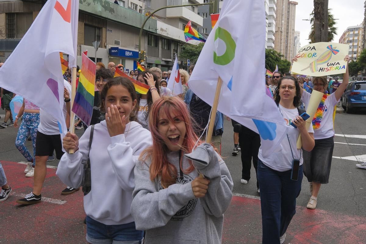 Manifestación del Orgullo Gay, Las Palmas de Gran Canaria Manifestación del Orgullo Gay, Las Palmas de Gran Canaria