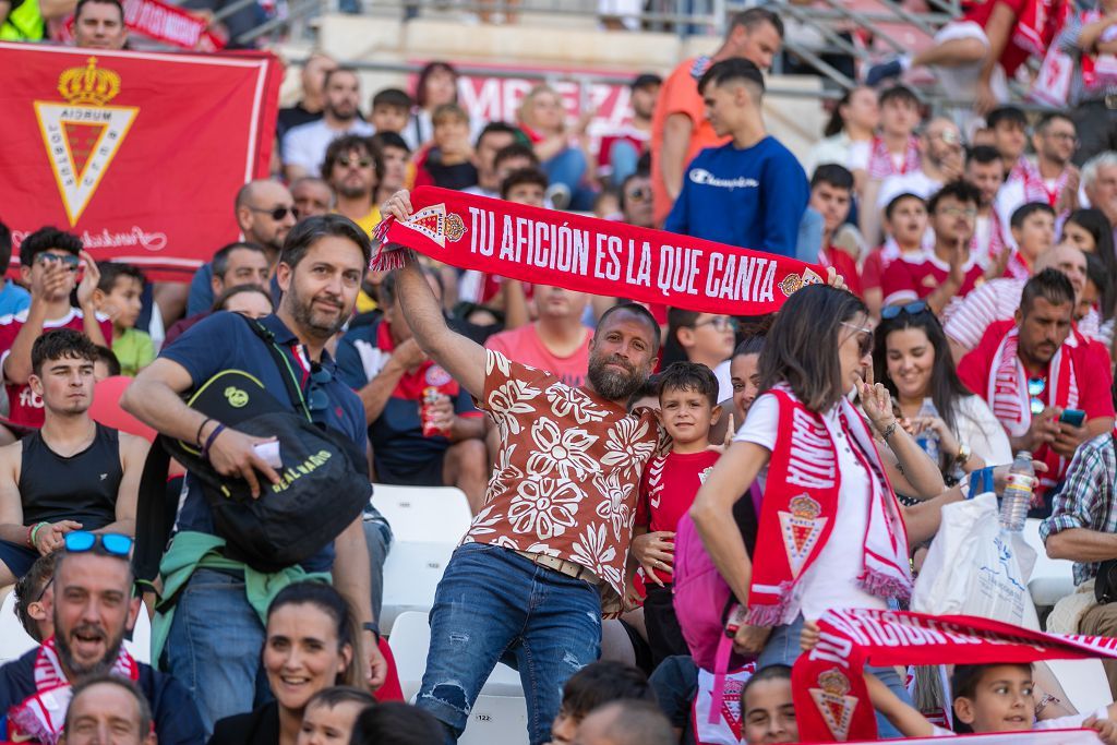 Real Murcia - Castellón, en imágenes