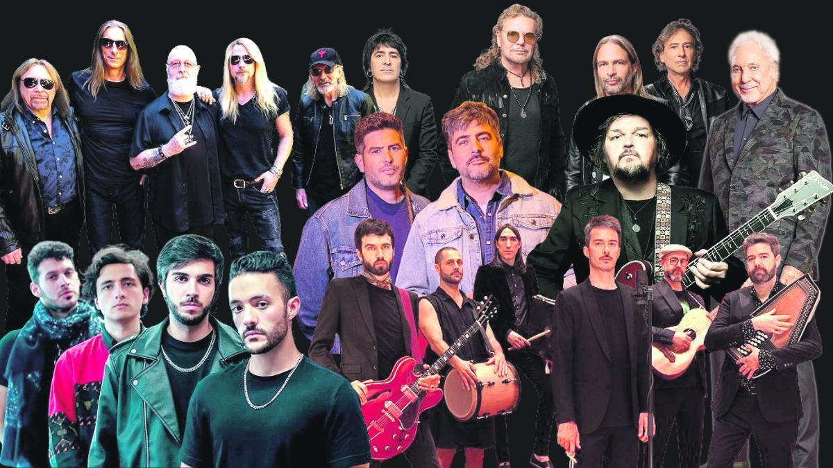 Judas Priest, Tom Jones, Maná y Alain Johannes son algunos de los conciertos destacados que tendrá la Región en 2024.