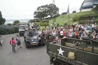 Recreación histórica en el monte de San Pedro de la Segunda Guerra Mundial