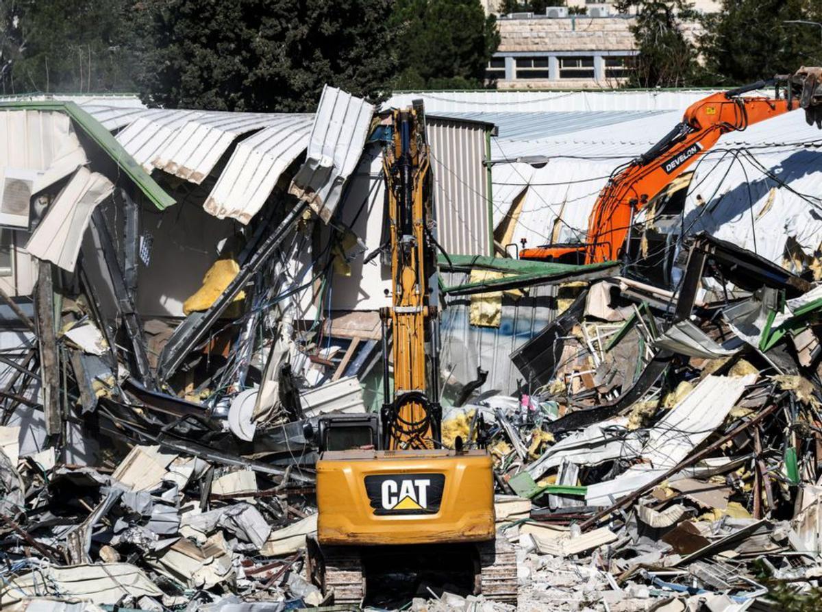 Israel fa caure la seu de la UNRWA a Jerusalem Est