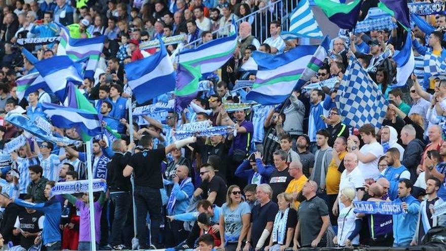 La afición del Málaga CF ha crecido para esta segunda parte de la temporada.