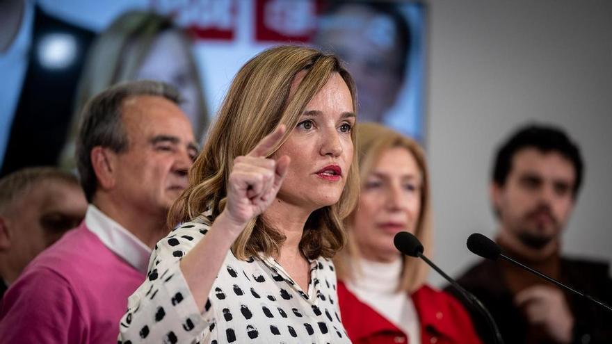 El PSOE saca su peor resultado histórico en Aragón, pero Pilar Alegría no dimite y promete una oposición "seria"