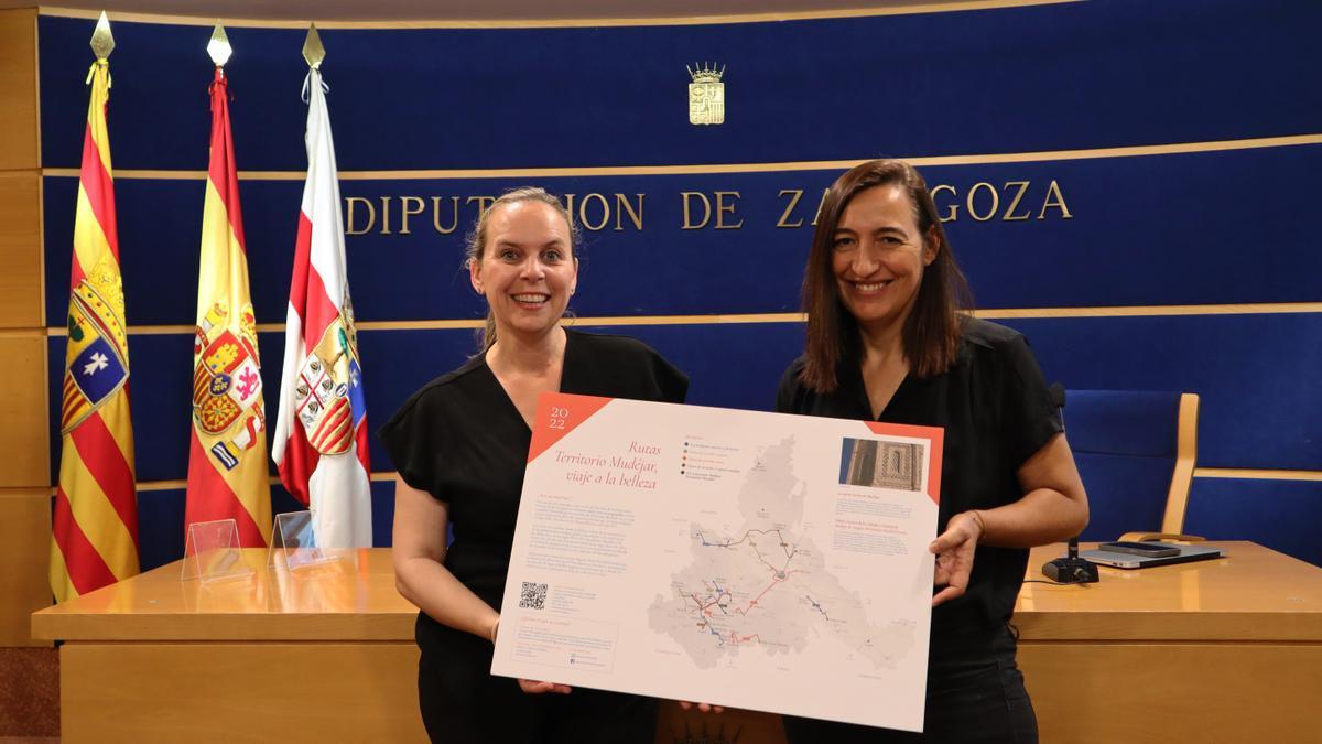 La ruta &#039;Territorio Mudéjar, viaje a la belleza&#039; se ha presentado este martes en Zaragoza.