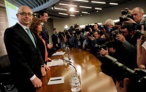 El president del Govern, Mariano Rajoy, dijous passat a Lleida.