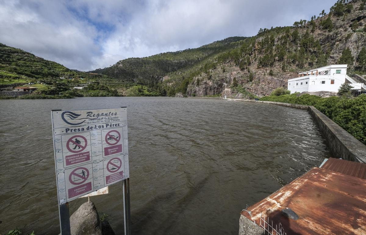 Recorrido presas de Gran Canaria temporal Therese. Presa de los Pérez Recorrido presas de Gran Canaria temporal Therese. Presa de los Pérez