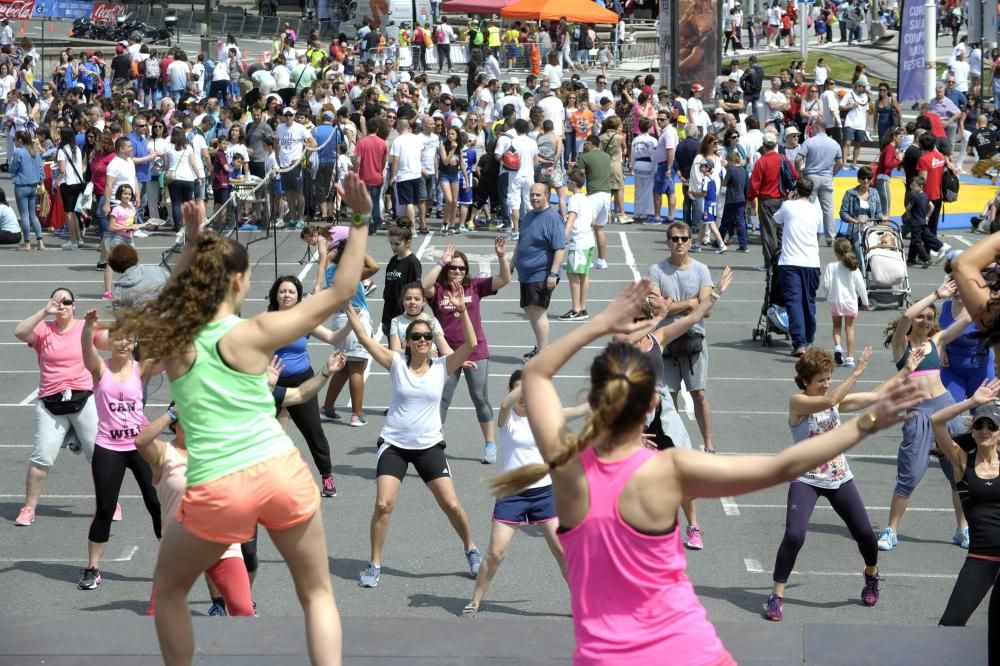 Las imágenes del ''Día del Deporte en la Calle''