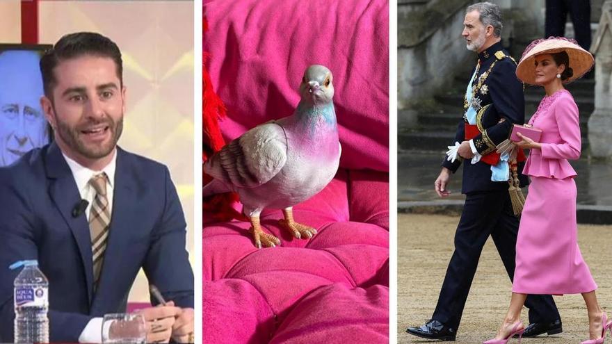 Pelayo Díaz opina sobre el look &quot;Barbie&quot; de la reina Letizia y le hace una original proposición: el bolso paloma