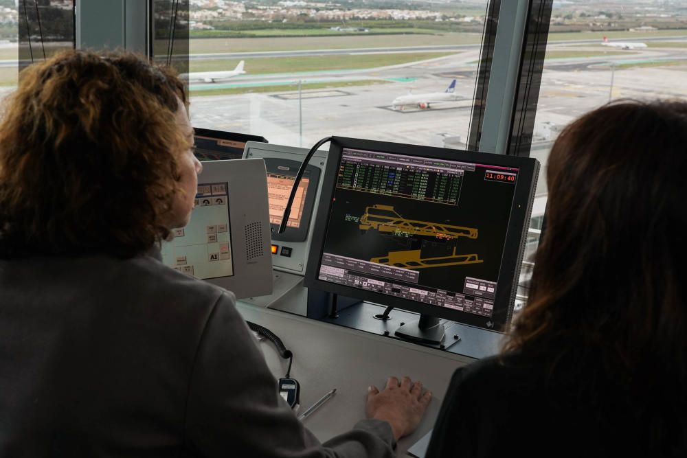 La sala de los controladores