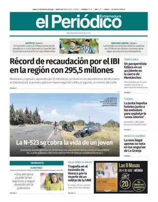 Consulta la portada correspondiente al día 17 de agosto de 2026
