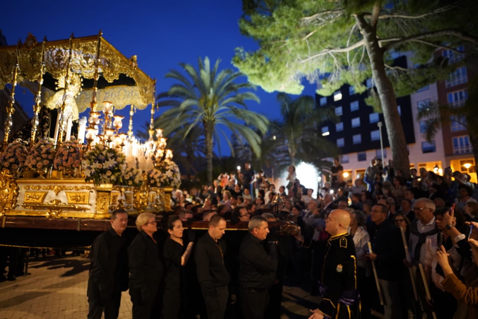 Procesión de la Dolorosa del Grao en la Semana Santa Marinera de València