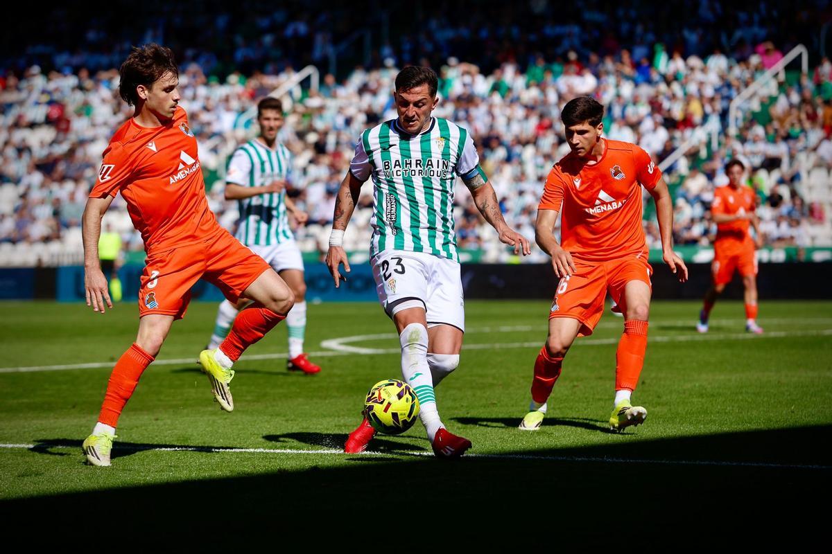 Córdoba CF-Real Sociedad B | Las imágenes del partido de LaLiga Hypermotion